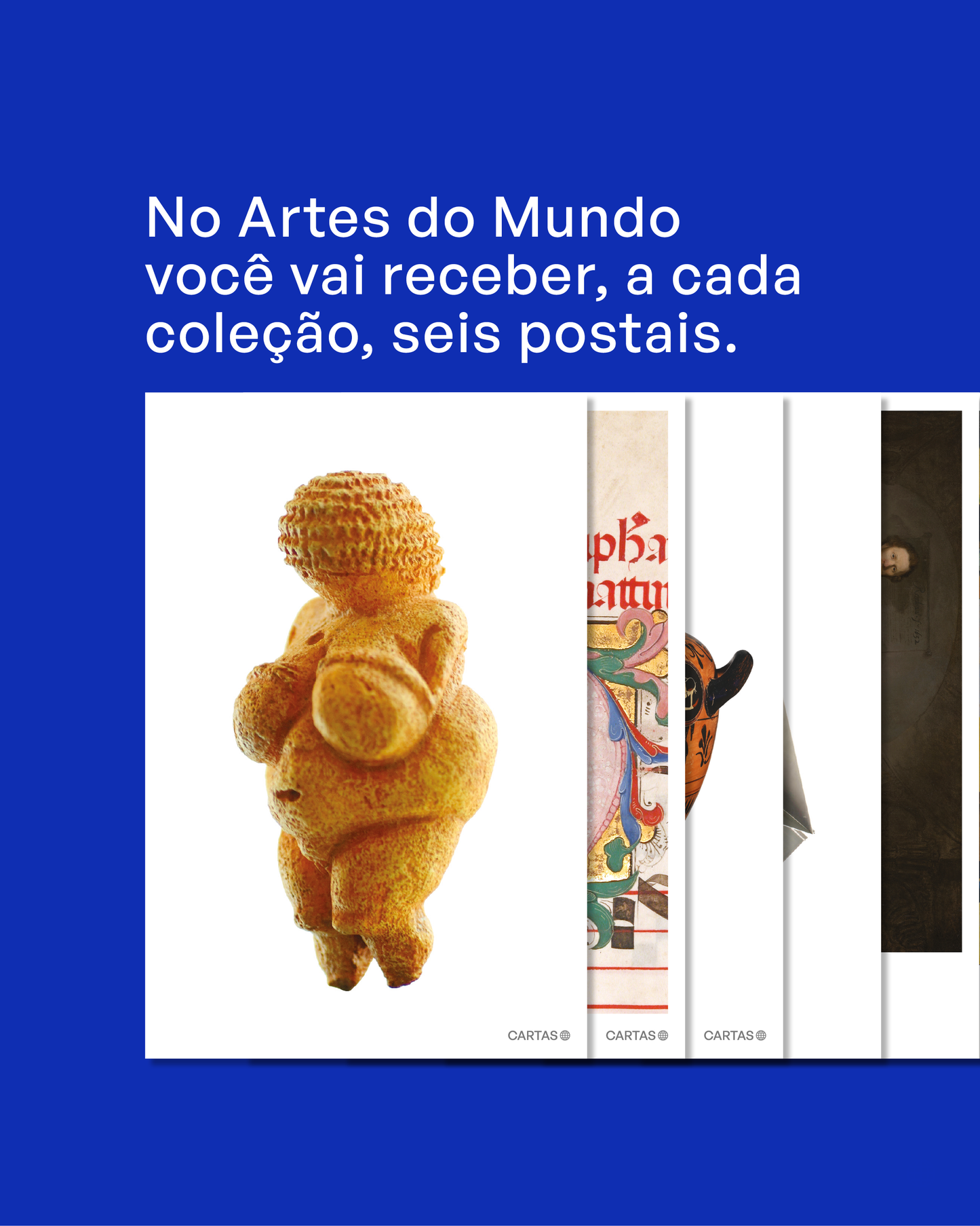 Kit 2 - Artes do Mundo - Coleção Cartas do Mundo - Cartas do Mundo