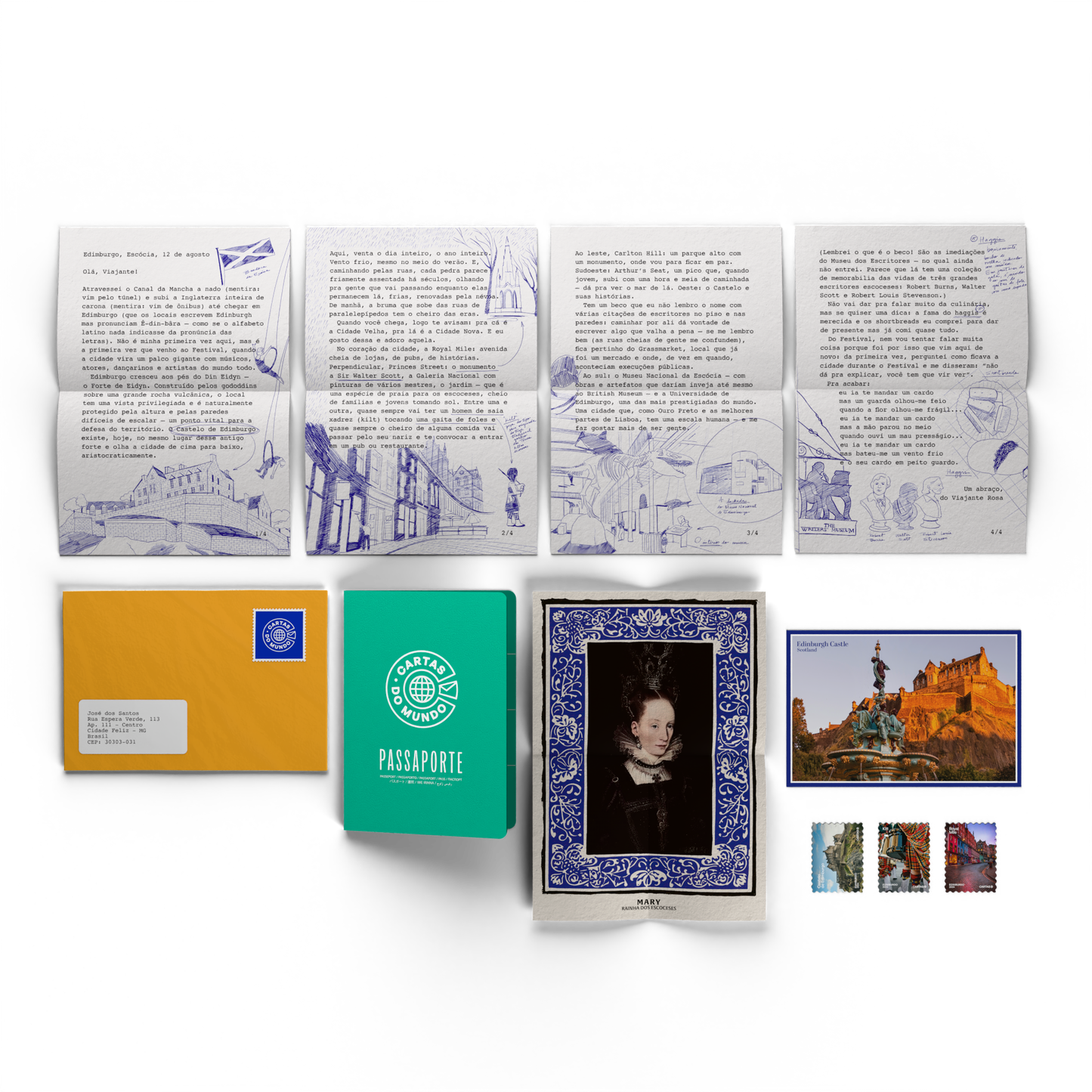 CARTA DE EDIMBURGO - Cartas do Mundo