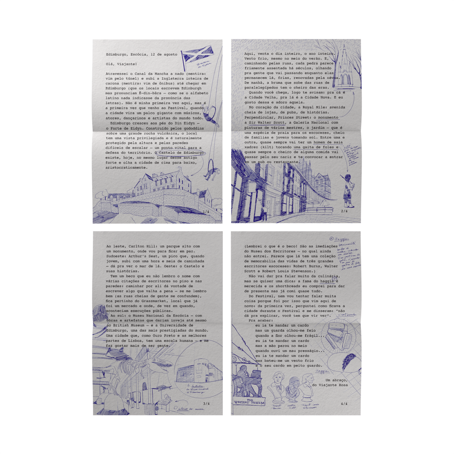 CARTA DE EDIMBURGO - Cartas do Mundo