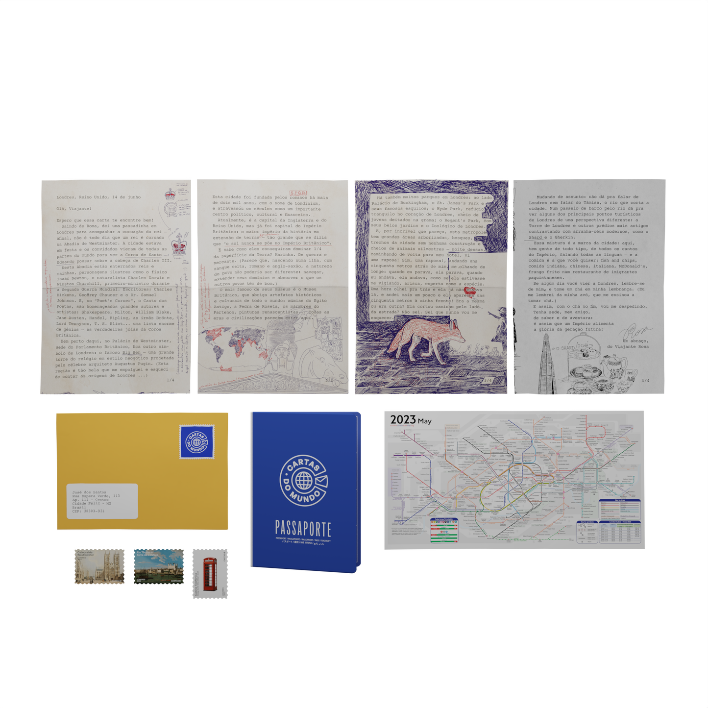 CARTA DE LONDRES - Cartas do Mundo