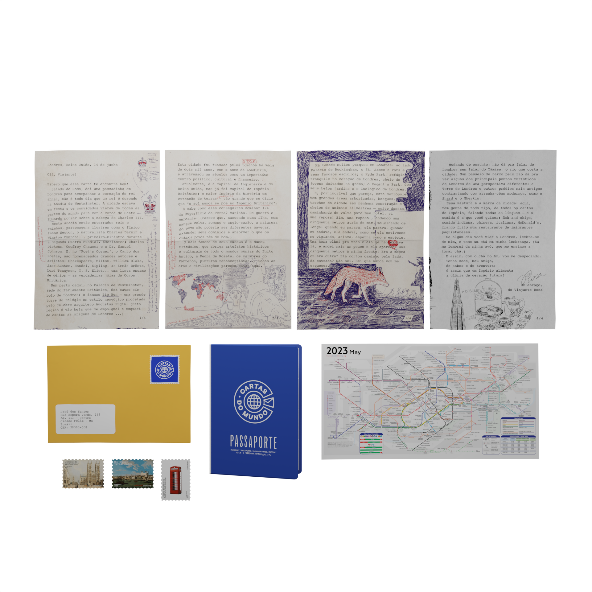 CARTA DE LONDRES - Cartas do Mundo