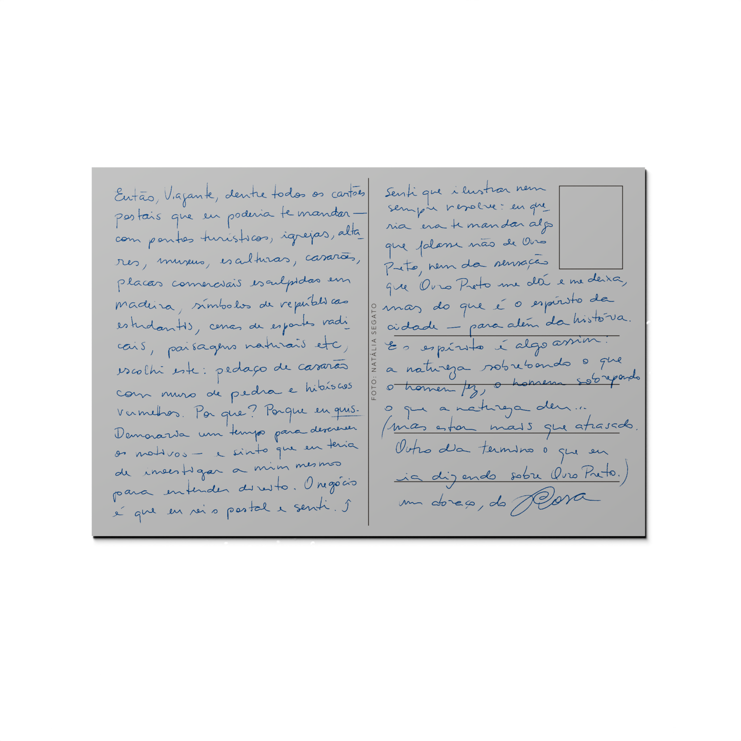 CARTA DE OURO PRETO - Cartas do Mundo