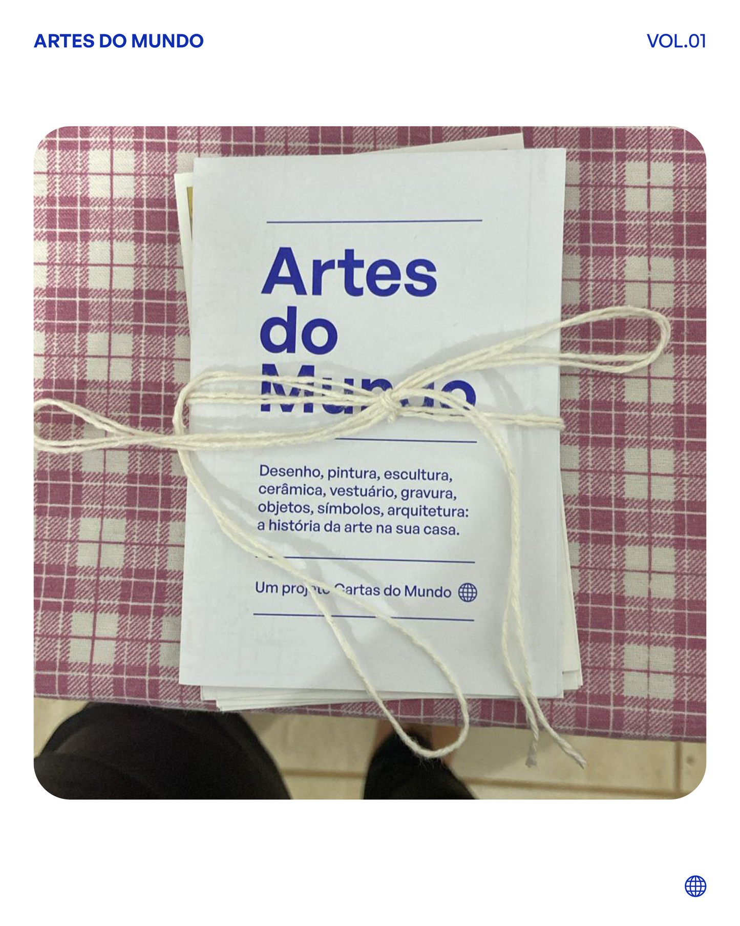 Kit 2 - Artes do Mundo - Coleção Cartas do Mundo