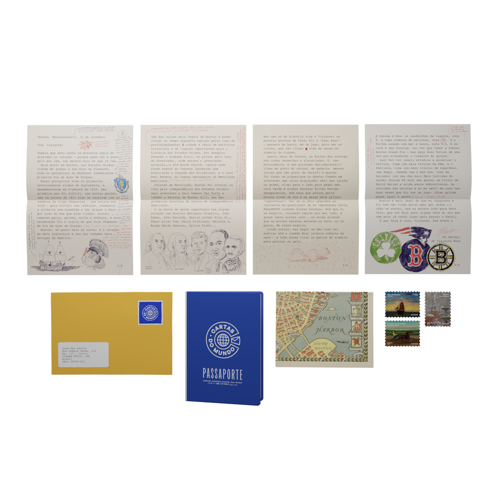 CARTA DE BOSTON - Cartas do Mundo