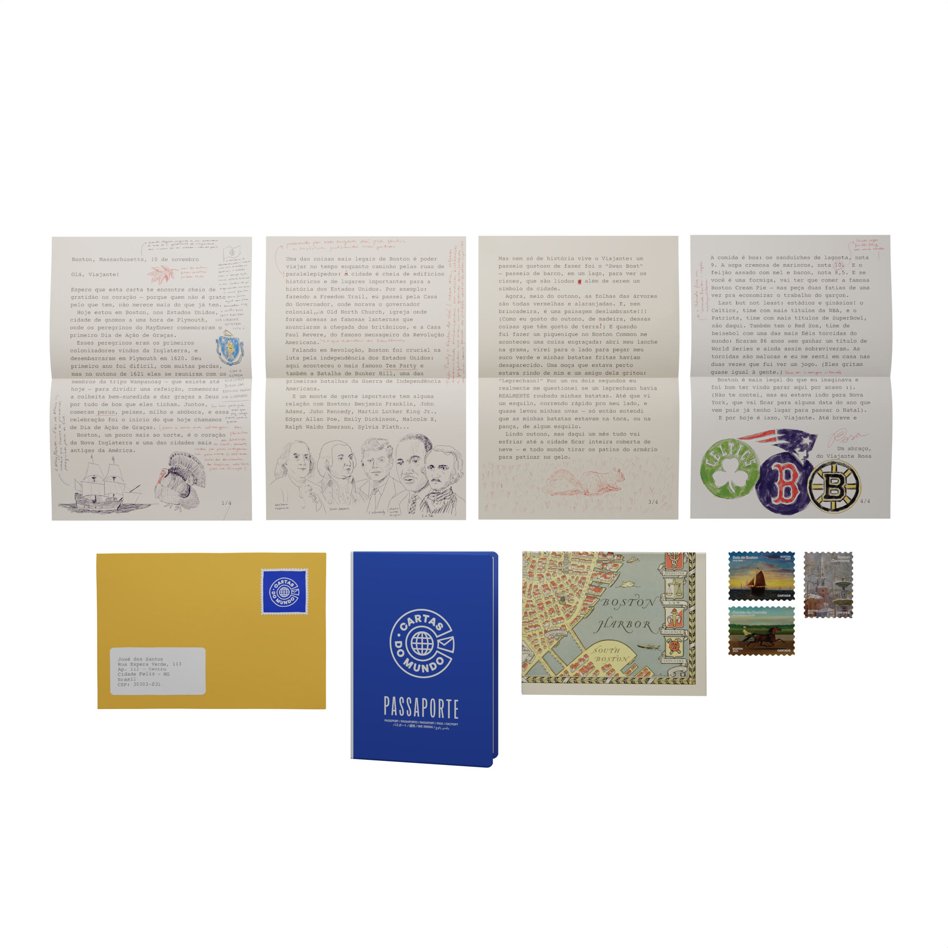 CARTA DE BOSTON - Cartas do Mundo