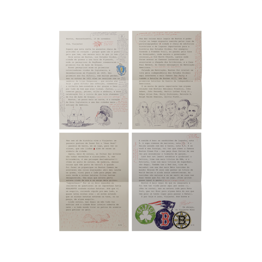 CARTA DE BOSTON - Cartas do Mundo