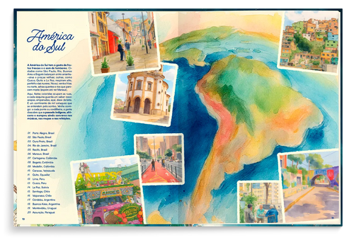 101 Cidades do Mundo - Almanaque do Viajante Rosa