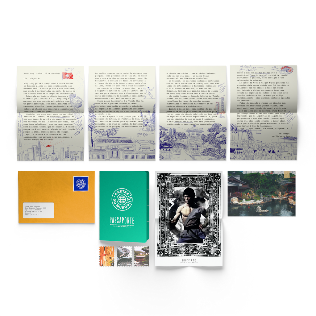 CARTA DE HONG KONG - Cartas do Mundo