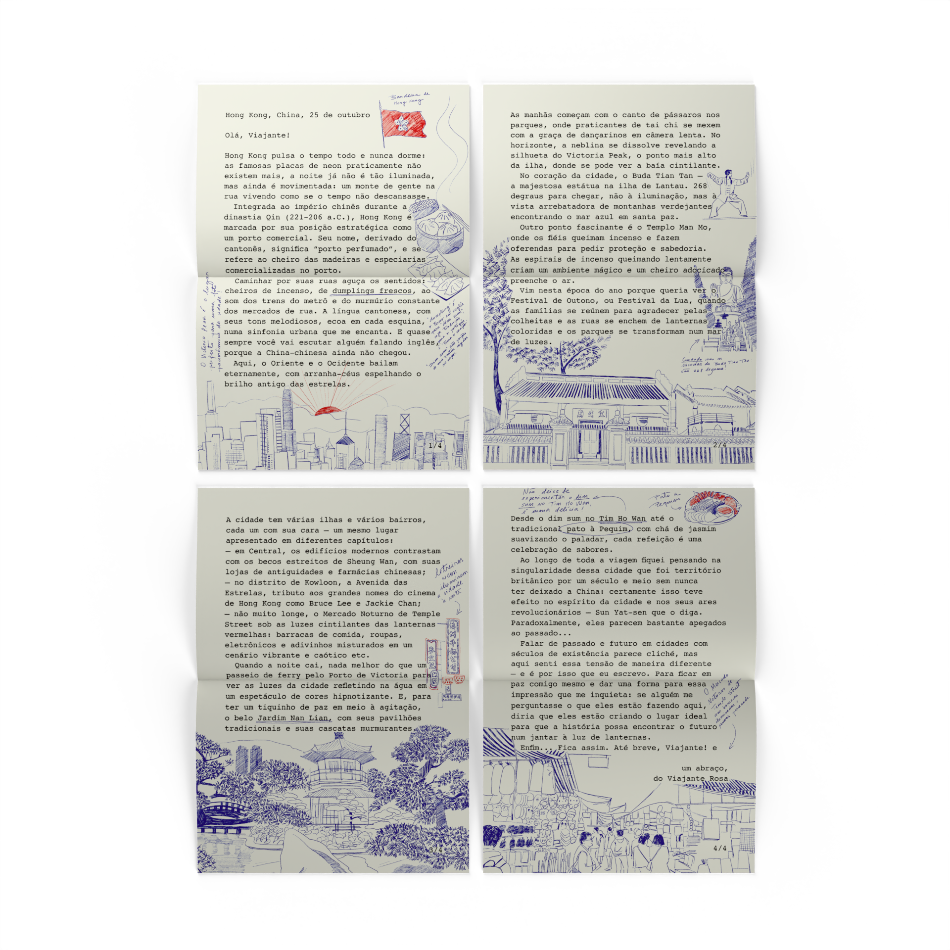 CARTA DE HONG KONG - Cartas do Mundo