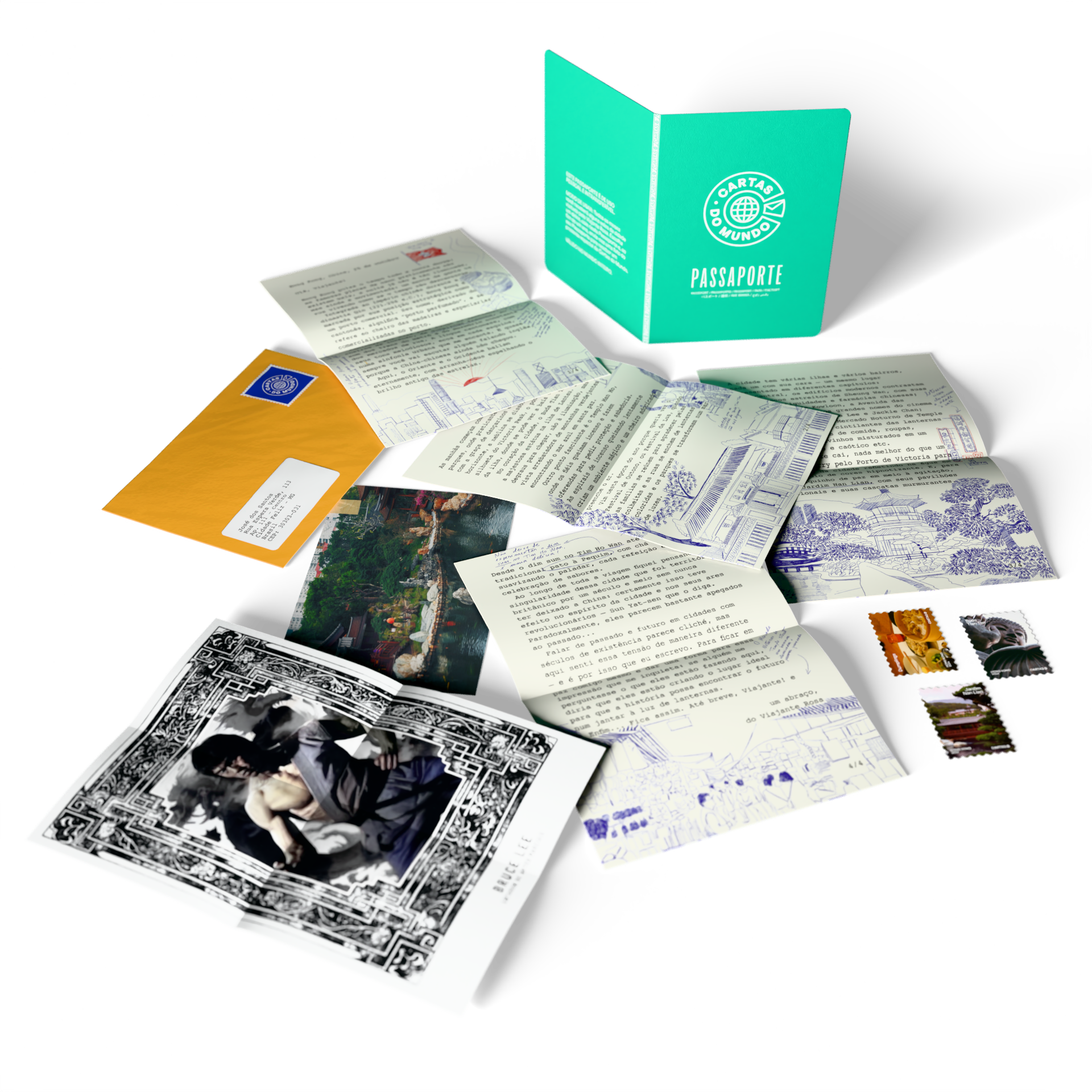 CARTA DE HONG KONG - Cartas do Mundo