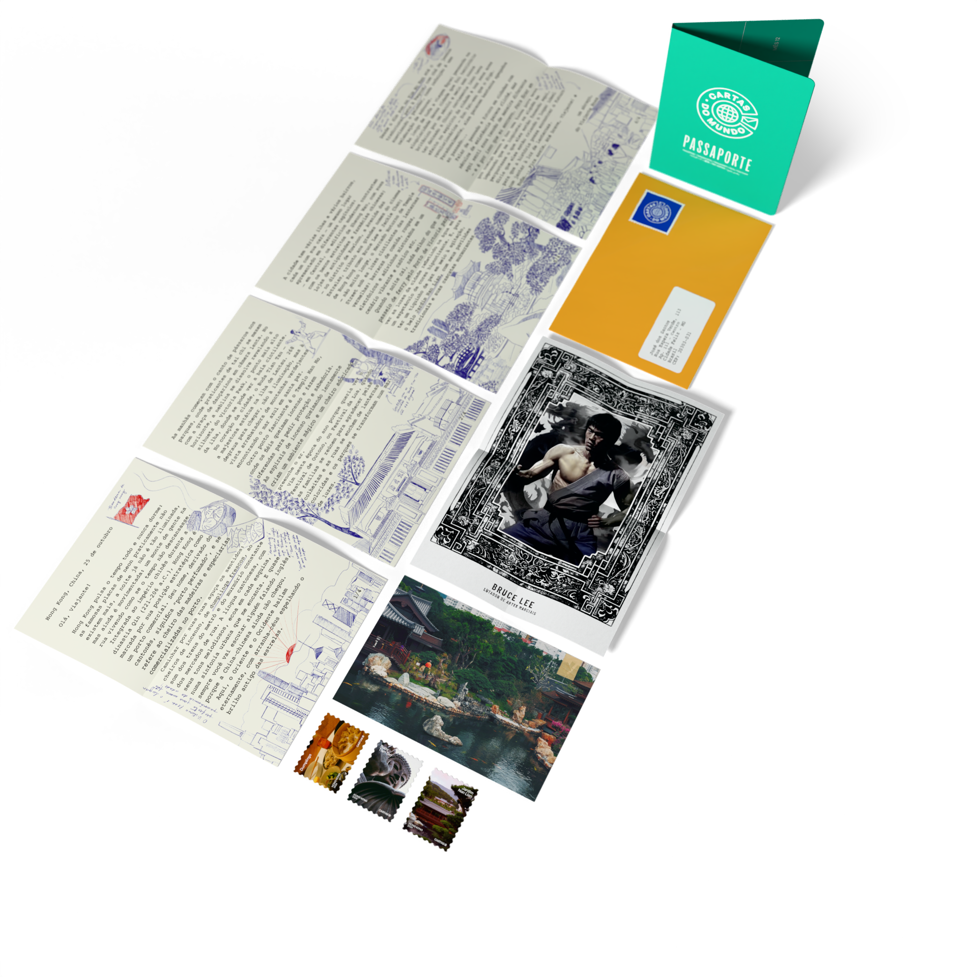 CARTA DE HONG KONG - Cartas do Mundo