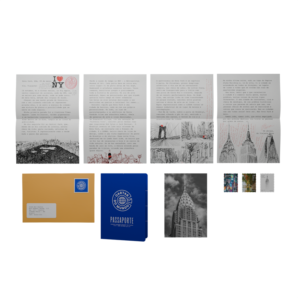 Carta de Nova York - Cartas do Mundo