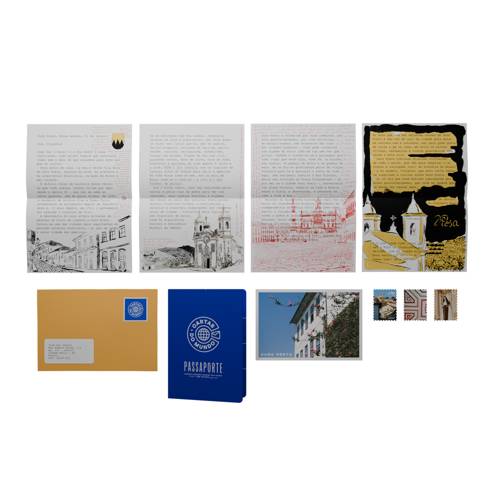 CARTA DE OURO PRETO - Cartas do Mundo