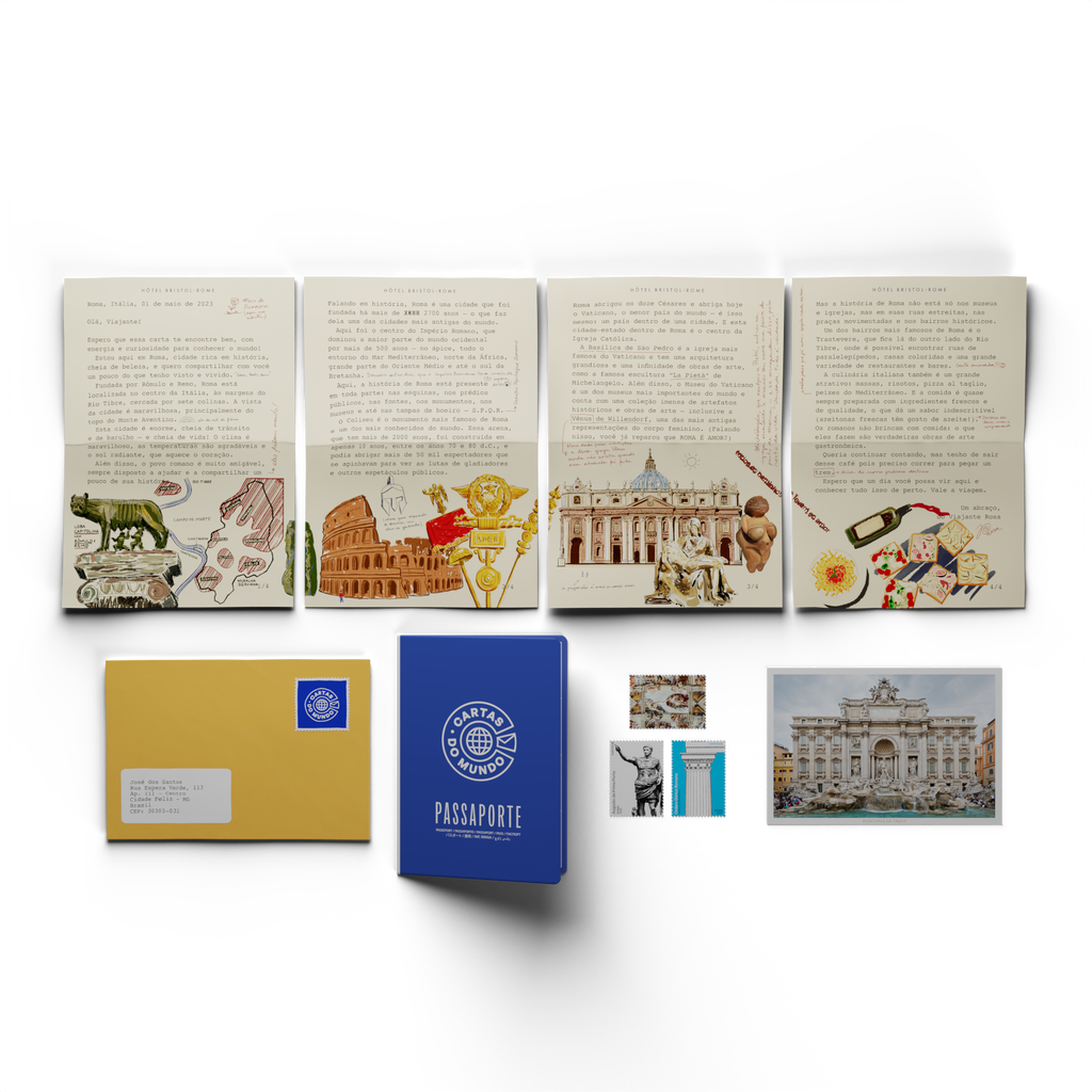 CARTA DE ROMA - Cartas do Mundo