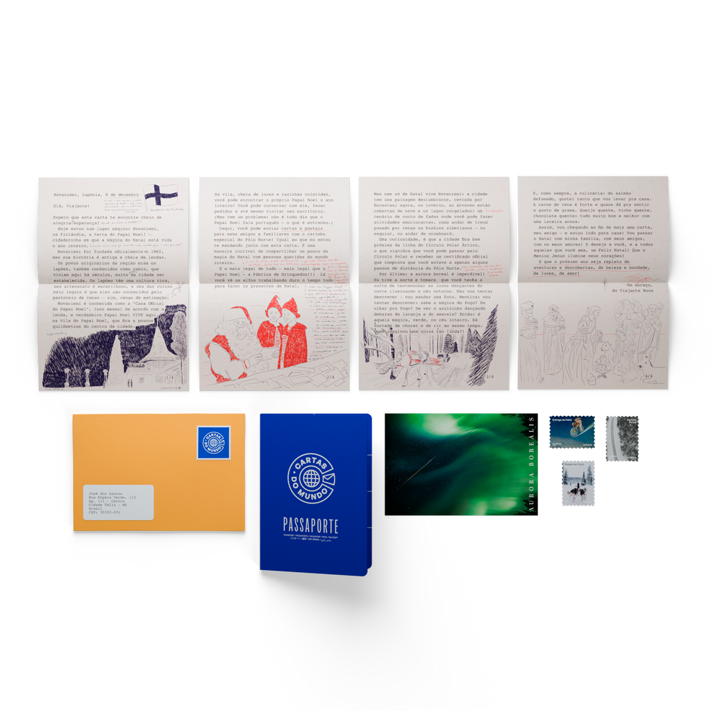 CARTA DA LAPÔNIA - Cartas do Mundo