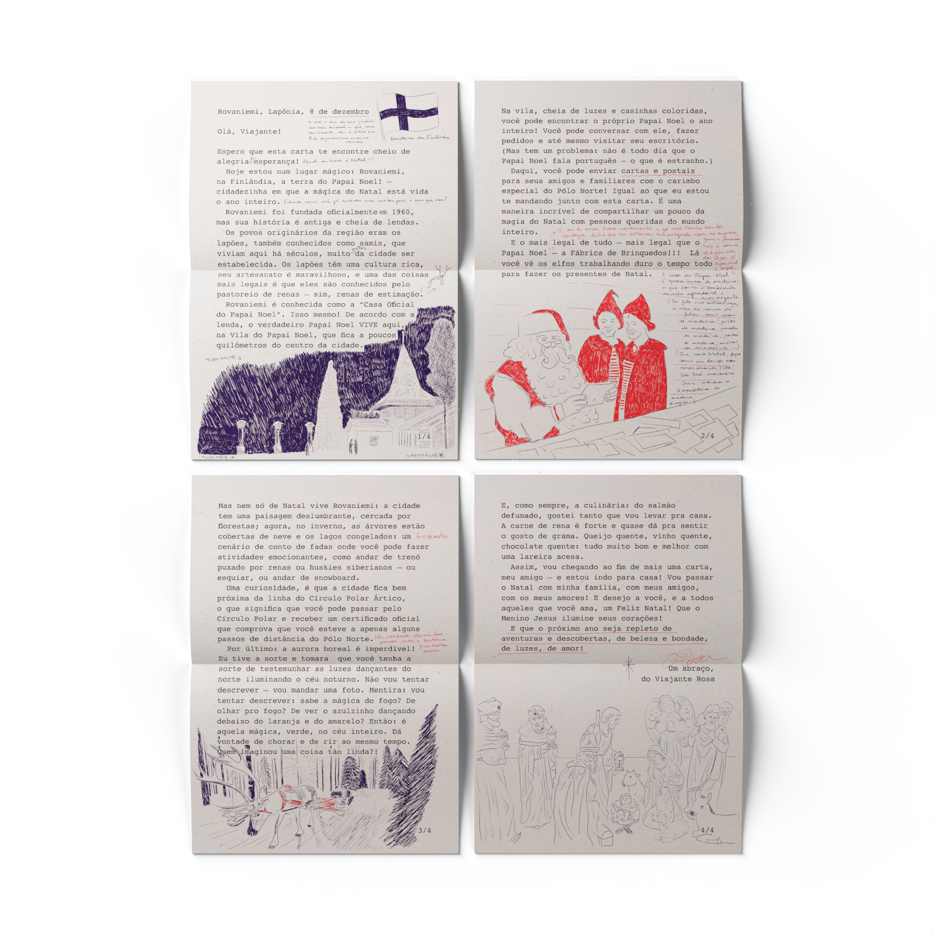 CARTA DA LAPÔNIA - Cartas do Mundo