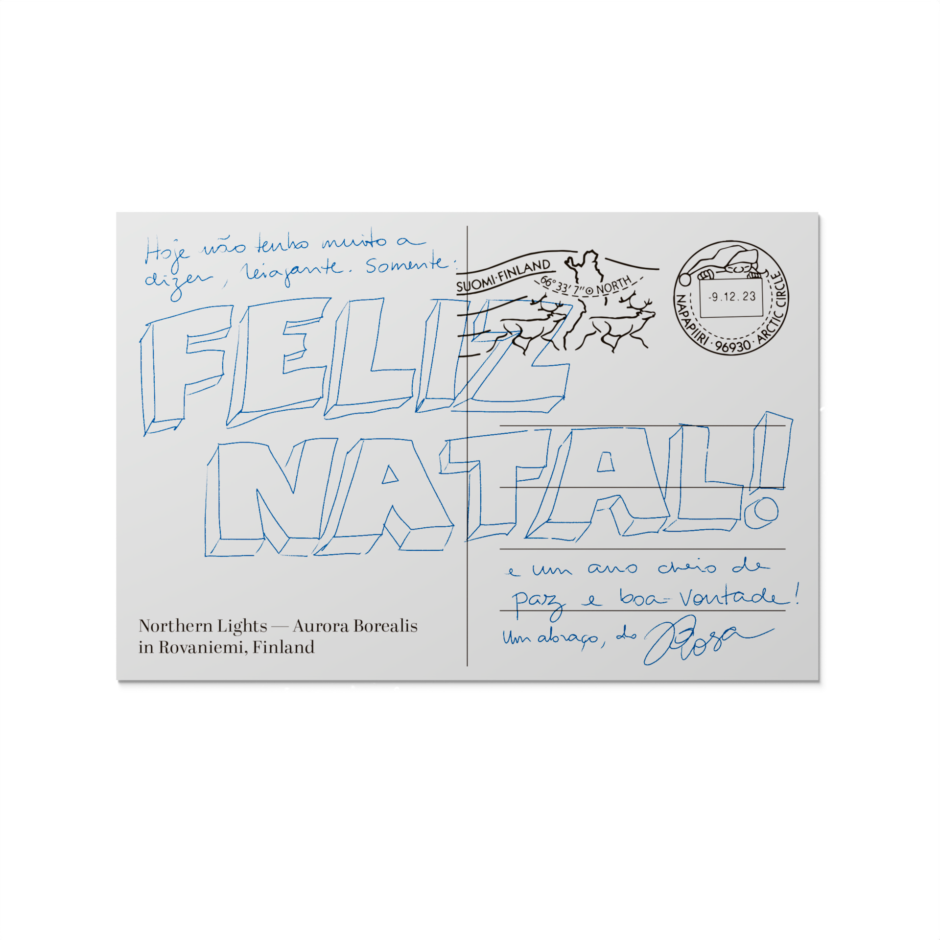 CARTA DA LAPÔNIA - Cartas do Mundo