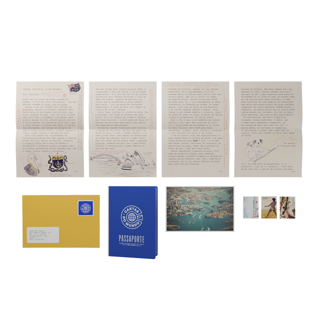 CARTA DE SYDNEY - Cartas do Mundo