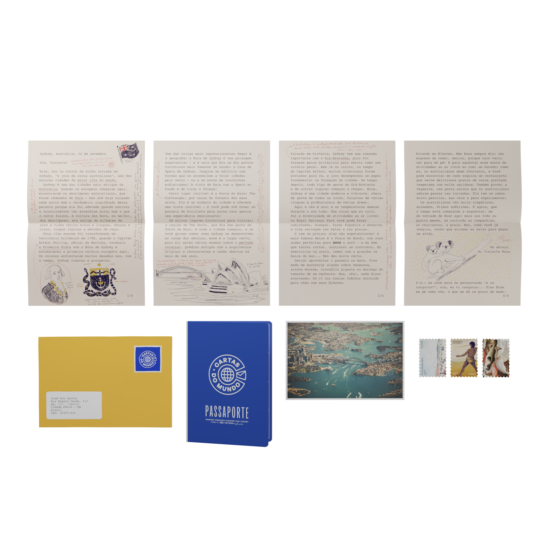 CARTA DE SYDNEY - Cartas do Mundo