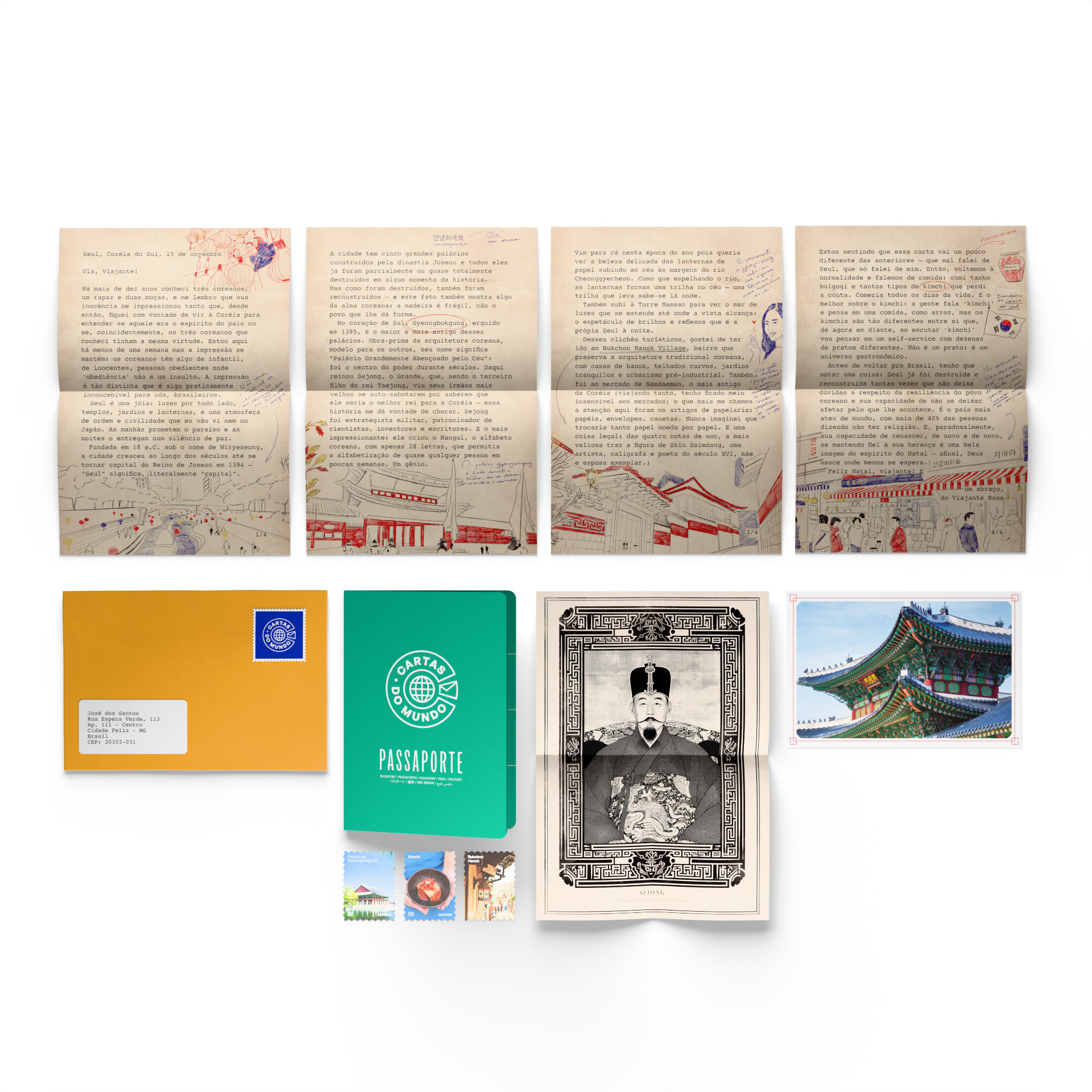 CARTA DE SEUL - Cartas do Mundo