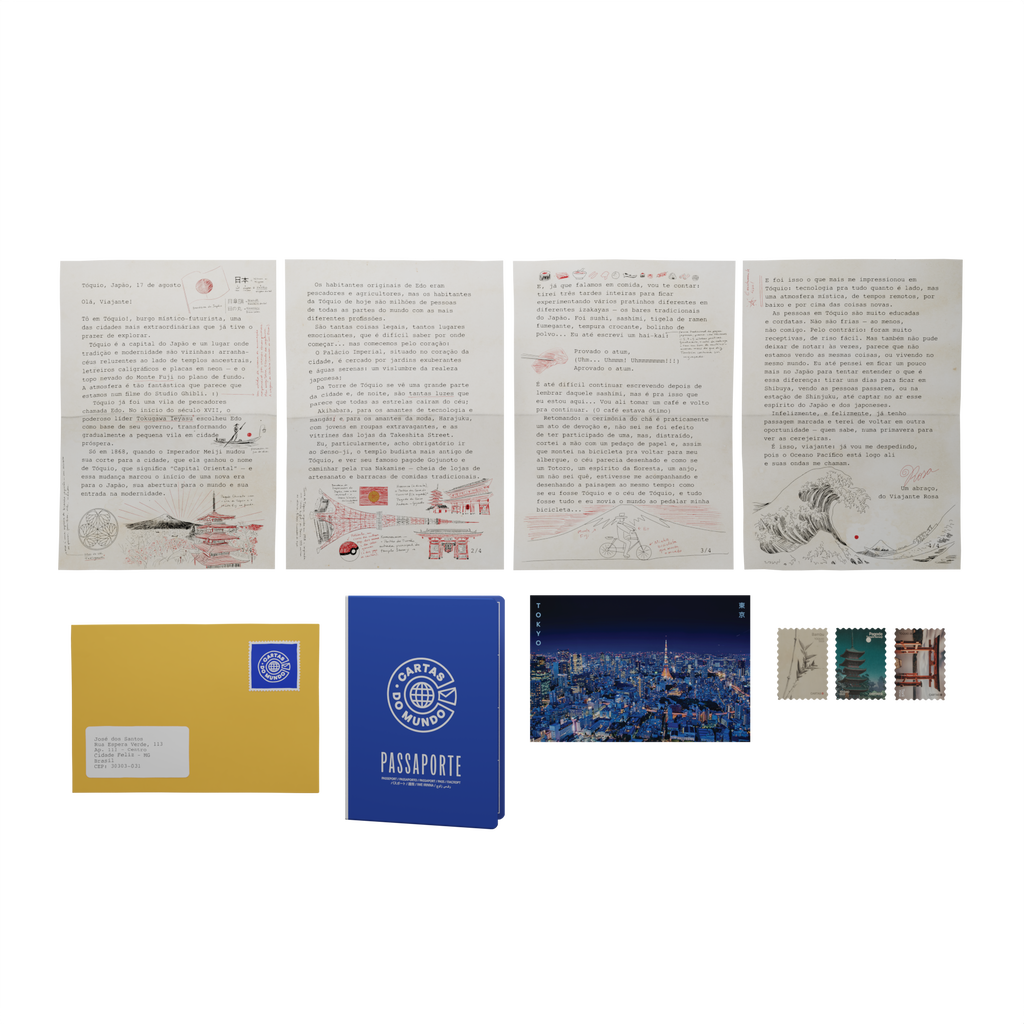 CARTA DE TÓQUIO - Cartas do Mundo