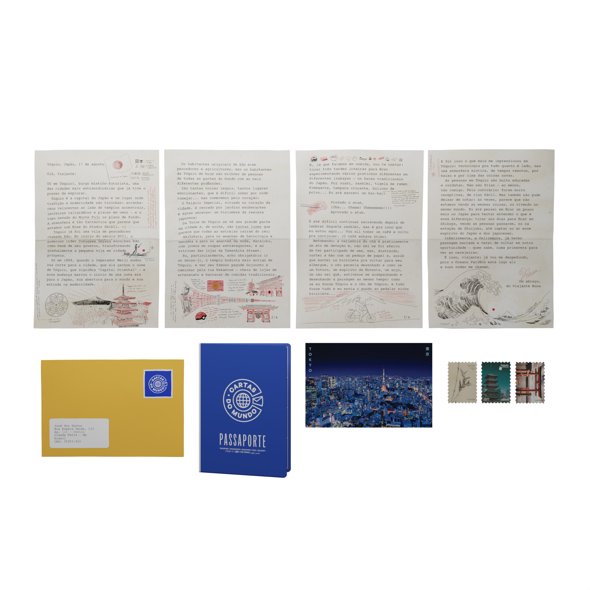 CARTA DE TÓQUIO - Cartas do Mundo